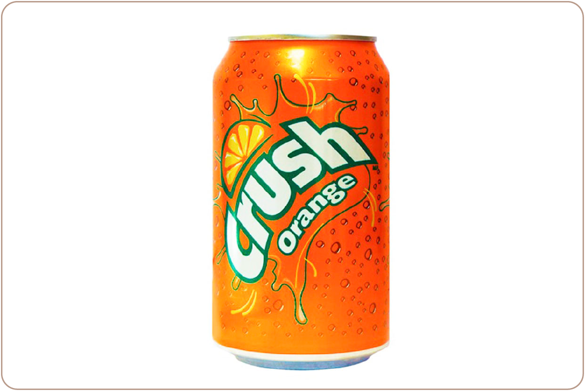 Bebida Orange Crush (Lata 350cc)