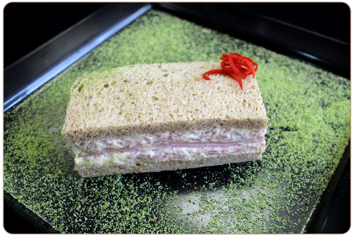 Sándwich miga Jamón Artesanal Queso de fundo (10 unidades)