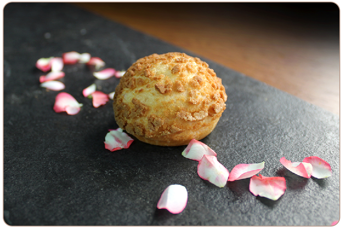 Mini profiterol relleno (20 unidades)