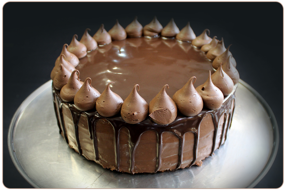 Torta trufa chocolate manjar
