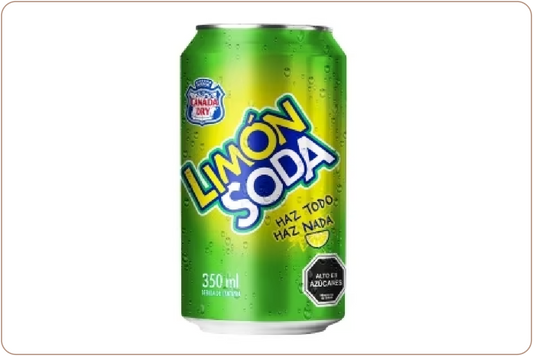 Bebida Limón Soda (Lata 350cc)