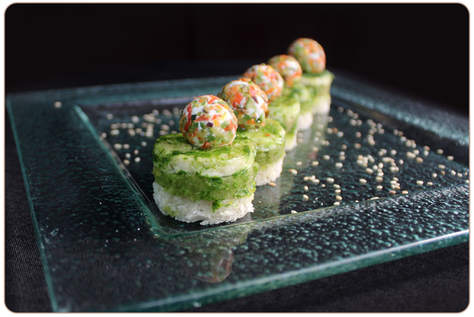 Canapé de pavo, palta y nuez (18 unidades)